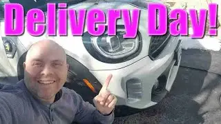 New car delivery day!