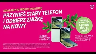 Przynieś stary telefon do recyklingu w T-Mobile, a Samsung Galaxy Z Flip6 kupisz 1100 zł taniej