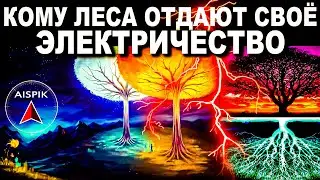 На ЗЕМЛЕ лесов НЕТ! Это ДЕЙСТВУЮЩИЕ ЭФИРНЫЕ ЭЛЕКТРОСТАНЦИИ