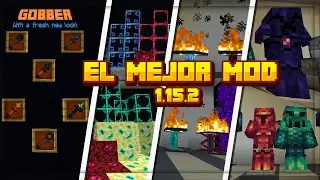 THIS IS ONE OF THE BEST MINECRAFT MODS 1.15.2 *GOBBER MOD FULL GUIDE*
