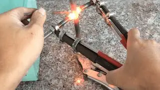 How to solder copper without using gas? You will be amazed with this homemade tool