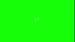 1-100 drawing Green Screen by Zaggazag