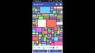 Modern Art UI - Android App - Coursera assignment (on steroids)