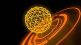 HUD Element - Globe | Cinema 4D | Graphics Deisgn