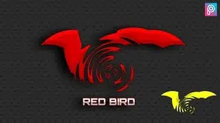 Professional logo design | How to make logo on PicsArt 2018 l EDITR Hirain Maiya