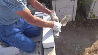 кладка кирпичных углов с нивком и по нивку..