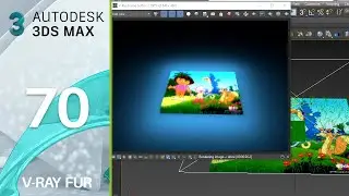 3dsmax Tutorial 70 | V-ray Fur | Full Course