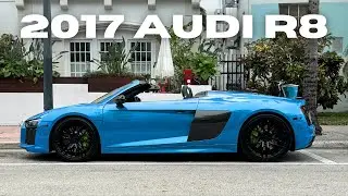 Why the R8 is Worth $177,500 | V10 Audi R8 Spyder Review | POV, interior, exterior & exhaust