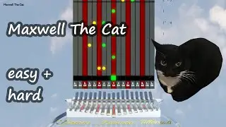 Kalimba tutorial:  Maxwell The Cat theme