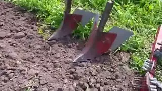 🔥Посадка картошки мотоблоком. Метод колея!😲