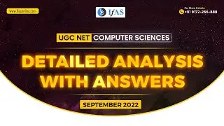 Detailed Analysis With Answers 2022 Paper - 2 | NTA UGC NET Computer Science