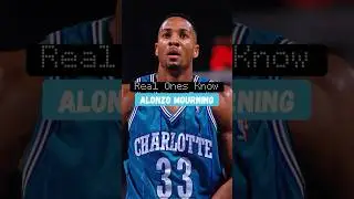 Real Ones Know: Alonzo Mourning 💪 