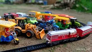 Diy Train And Truck Loading Jcb | Train Video | Tractor Video | Jcb Video | Car | Suraj technical