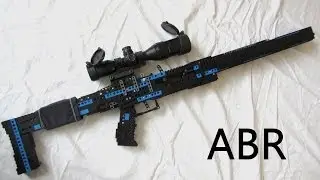 Lego ABR   [Automatic Blowback Rifle]     (+ instruction)