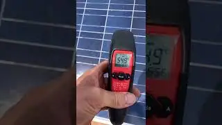 Incredibile differenza di temperatura tra pannelli in funzione e no! Dal canale Telegram...