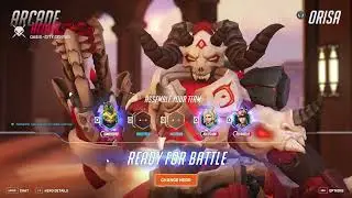 Overwatch 2 playing Junkenstein's Lab as Orisa (I'm a noob and bad at the game because MeBeSmartNot)