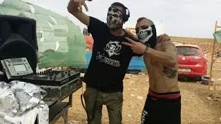 rave viña rock 2015 La Mancha X Treme & La Mancha 4 techno