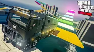 EPIC PARKOUR BRICKADE TROU ! GTA 5