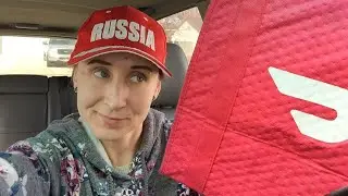Работа на DoorDash. Сколько я заработала за два часа. Поехали кататься!!!