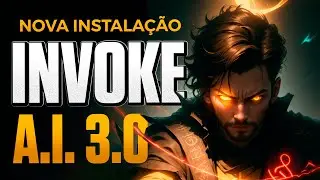 Como instalar o Invoke 3.0 + SDXL - Stable Diffusion.
