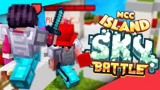 I played MCC Island - Sky Battle [Minecraft Championship's Most Intense Battles!]