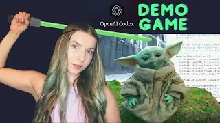 Creating a Baby Yoda Game with OpenAI Codex | Live Demo