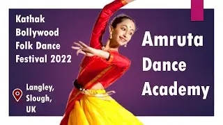 Indian Classical Dance Festival 2022 by Amruta Dance Academy #kathakdance  #smallbusinesssaturday