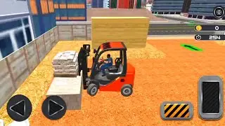 Train Track Builder Simulator - Mode Forklift Level 6 - City  Construction JCB Game 3D