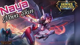 Heroes Evolved, Naya , nova skin Pilota Astral , Heroes Evolved