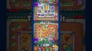 NOV 2022 ~ MONK LVL 7 GAMEPLAY in Rush Royale  