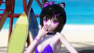 [ MMD ] Kaat at the Beach... [ 4k R-18 ]