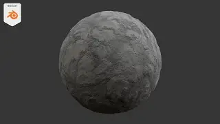 Как сделать крутой материал камень в Blender за 10 минут!