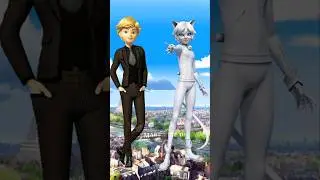 Adrien with everyone // #miraculous #shorts #viral #video #youtubeshorts