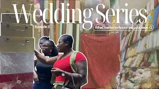 Ghana Wedding Series Ep3 | Shopping at Makola Market + Trying To Get Our Marriage License