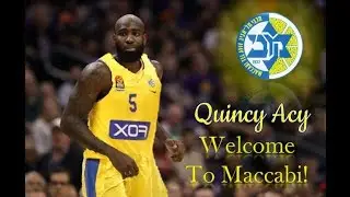 Quincy Acy Welcome To Maccabi! ᴴᴰ | !קוונסי אייסי ברוך הבא למכבי