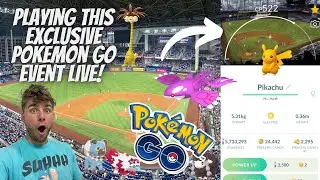 ✨I Played THIS Exclusive LIVE Pokemon Go Event and Got THIS *RARE* SHINY Pokemon!✨