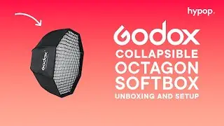 How to setup the Godox Collapsible Octagon Softbox (SB-GUE-95)