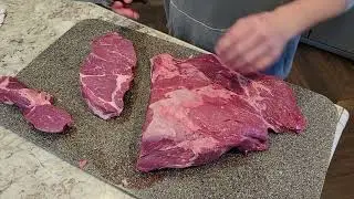 How to cut a clod chuck  roast