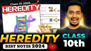 Heredity & Evolution class 10 notes by CBSE topper - Boards 2025