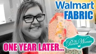 ONE Year Later: Walmart Fabric Quilt Durability Check