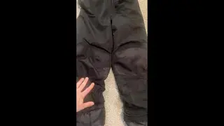 Faded Glory Girl's Snow Pants Ski Pant XS Extra Small 4 5 Black