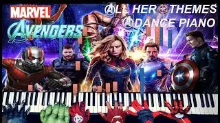 -MARVEL STUDIOS- ALL HERO THEMES INSANE PIANO COVER-