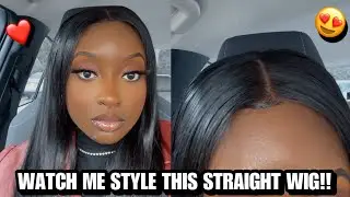 WATCH ME STYLE THIS 13x6 30IN LACE WIG!!