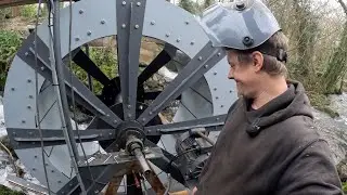 I Had To Rebuild The Waterwheel, The Driveshaft Snapped!