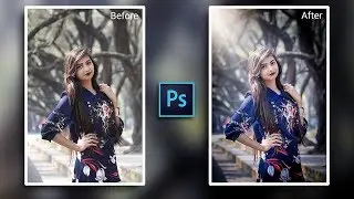 Outdoor Portrait Edit in Photoshop CC || Photoshop Tutorial
