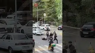 Массовая драkа в Сочи