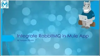 Integrate RabbitMQ in mule app - Asynchronous, Reliable, Pub Sub design patterns