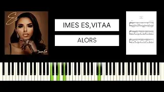 Imen Es - Alors feat. Vitaa (BEST PIANO TUTORIAL & COVER)