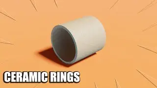 Ceramic packing rings // Distillation columns