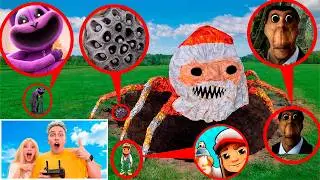 MY DRONE FILMED GOO GOO GAGA, CATNAP, TRYPHOBIA AND SUBWAY SURFERS IN REAL LIFE!!!